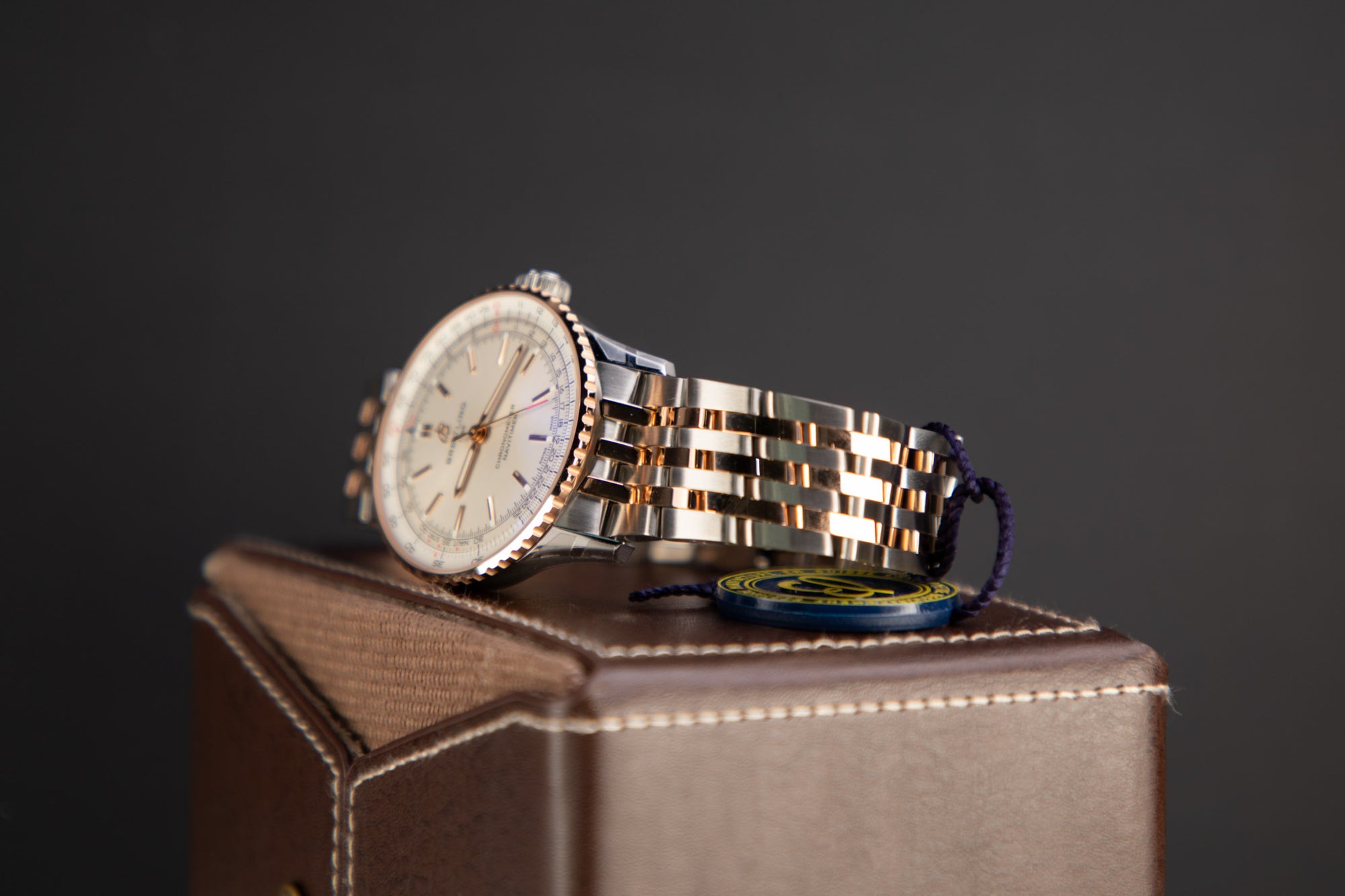 Breitling Navitimer Automatic 41mm White Dial Stainless Steel & 18K Red Gold Bracelet U17329F41G1U1 - WATCHXNYC