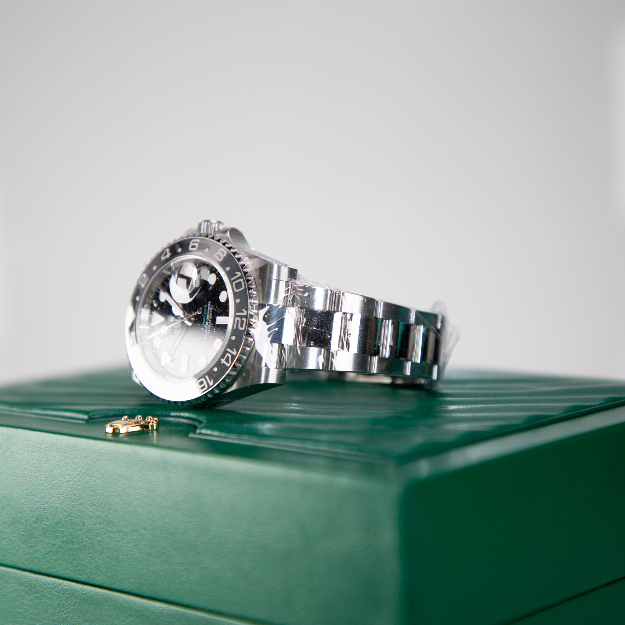 Rolex GMT-Master II Bruce Wayne 40 mm Black Dial Oystersteel Oyster Bracelet 126710grnr-0004 - WATCHXNYC