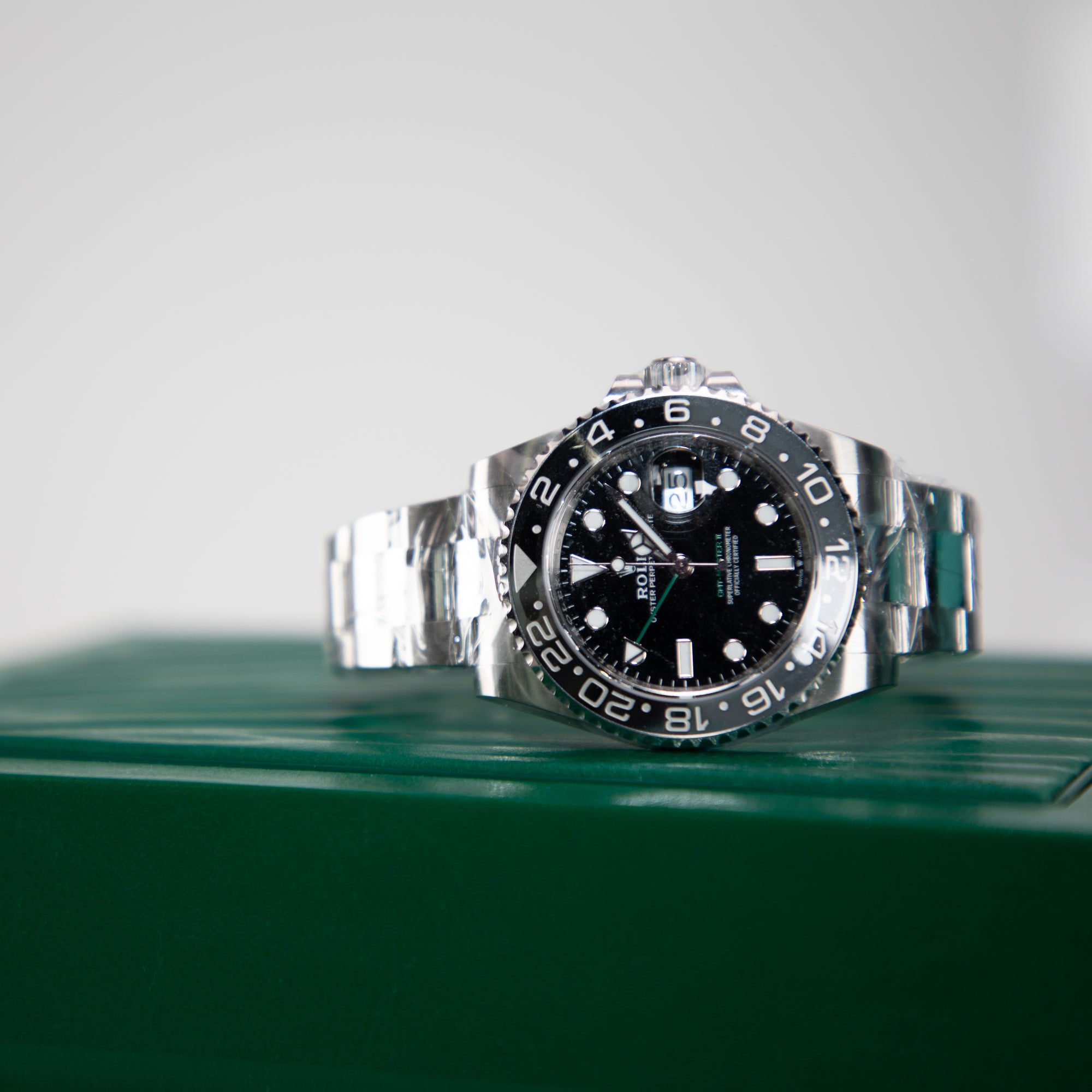 Rolex GMT-Master II Bruce Wayne 40 mm Black Dial Oystersteel Oyster Bracelet 126710grnr-0004 - WATCHXNYC