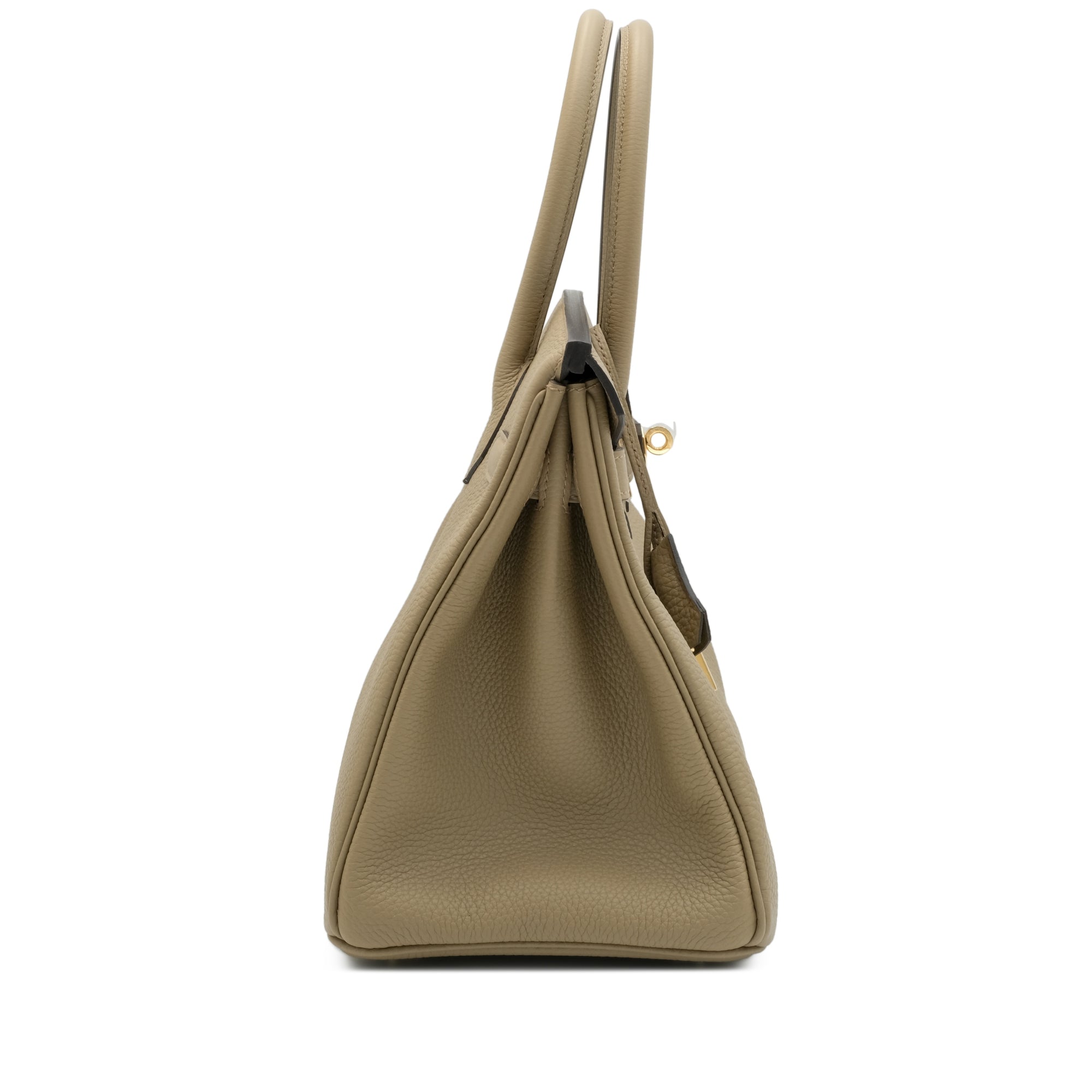 HERMES Birkin 25 Togo Beige Marfa Gold Hardware