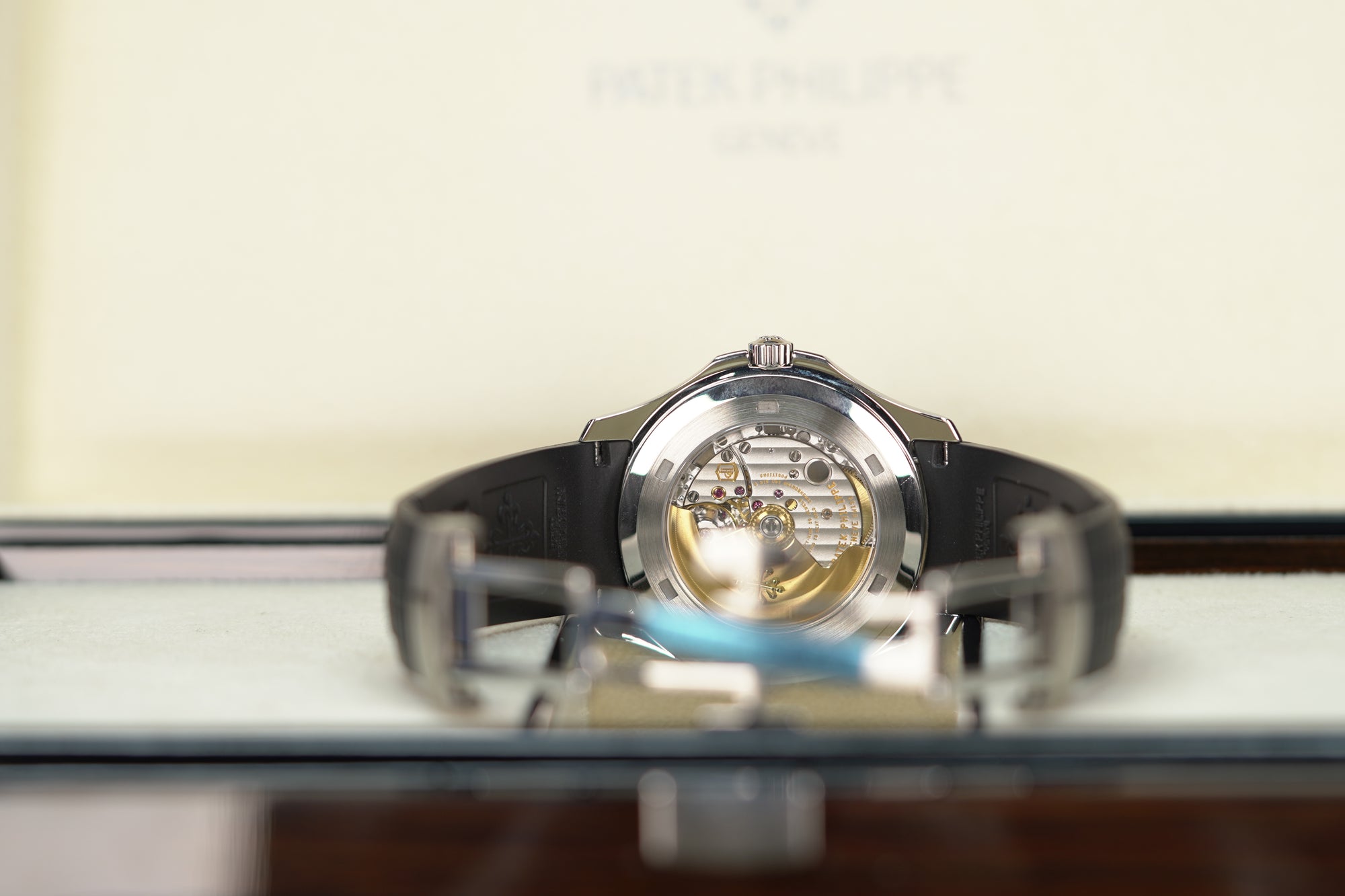 Patek Philippe  Aquanaut 40.8 mm Black Dial Stainless Steel Rubber Strap 5167A-001 - WATCHXNYC