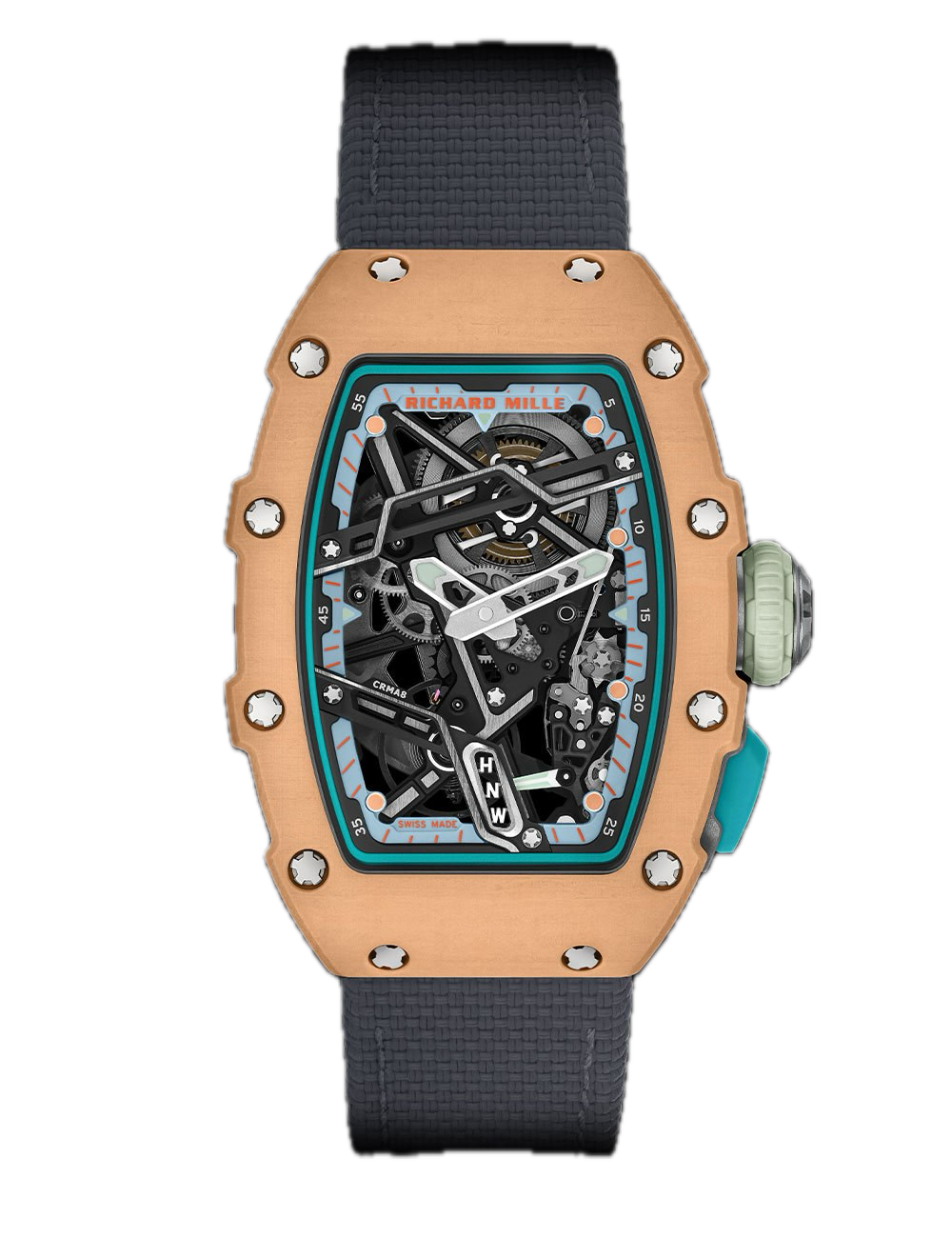 Richard Mille RM07-04 Salmon Dial Ladies Sport Automatic Winding 29.90mm x 22mm - WATCHXNYC