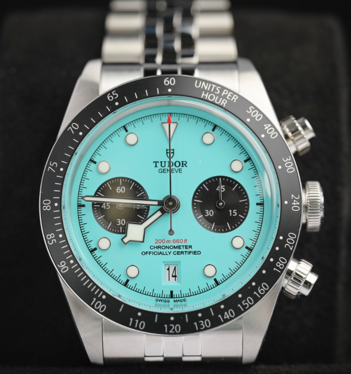 2024 Tudor Blue Flamingo Chrono 79360N-0024 - WATCHXNYC