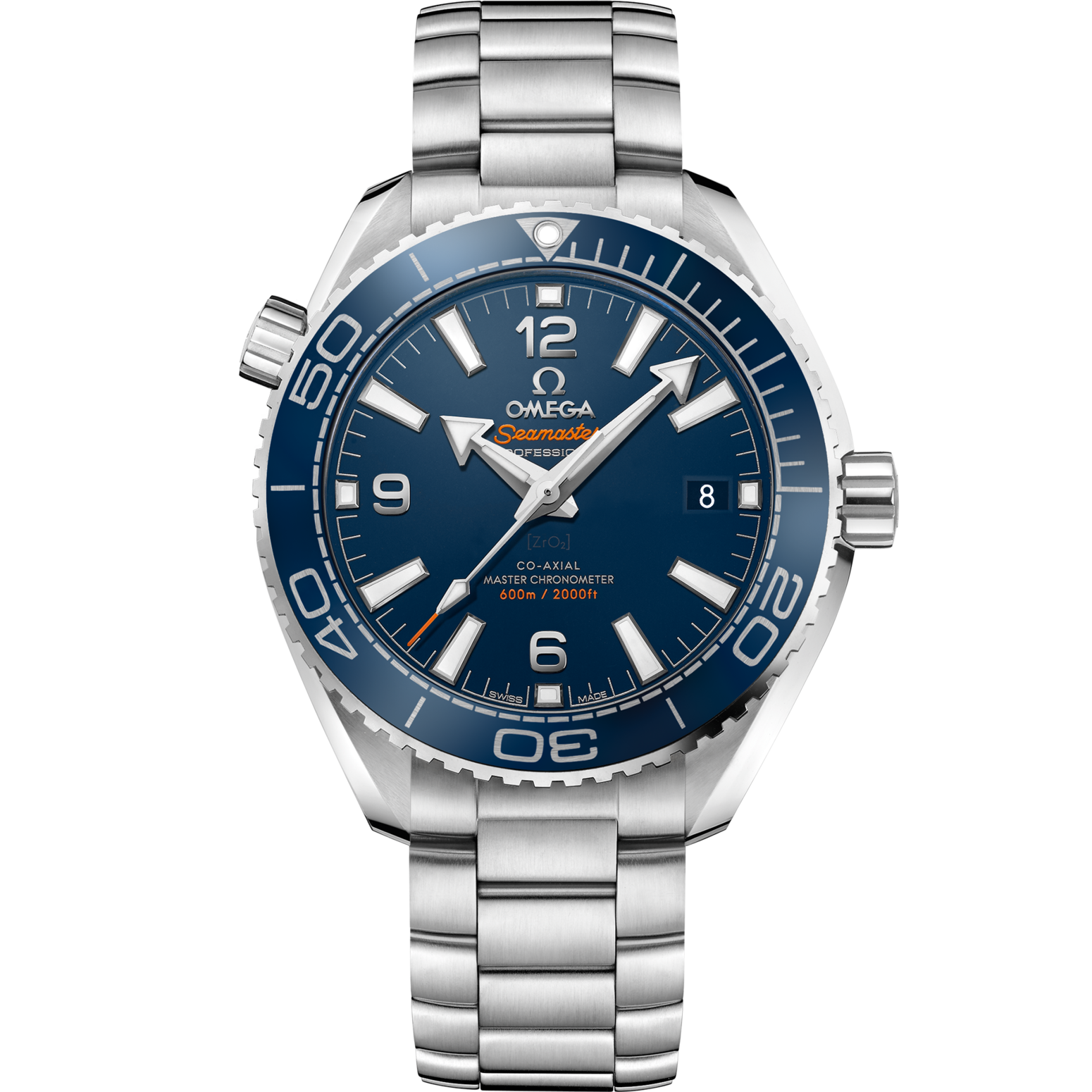 Omega Seamaster Planet Ocean 600M 39.5 mm Blue Dial Stainless Steel Br