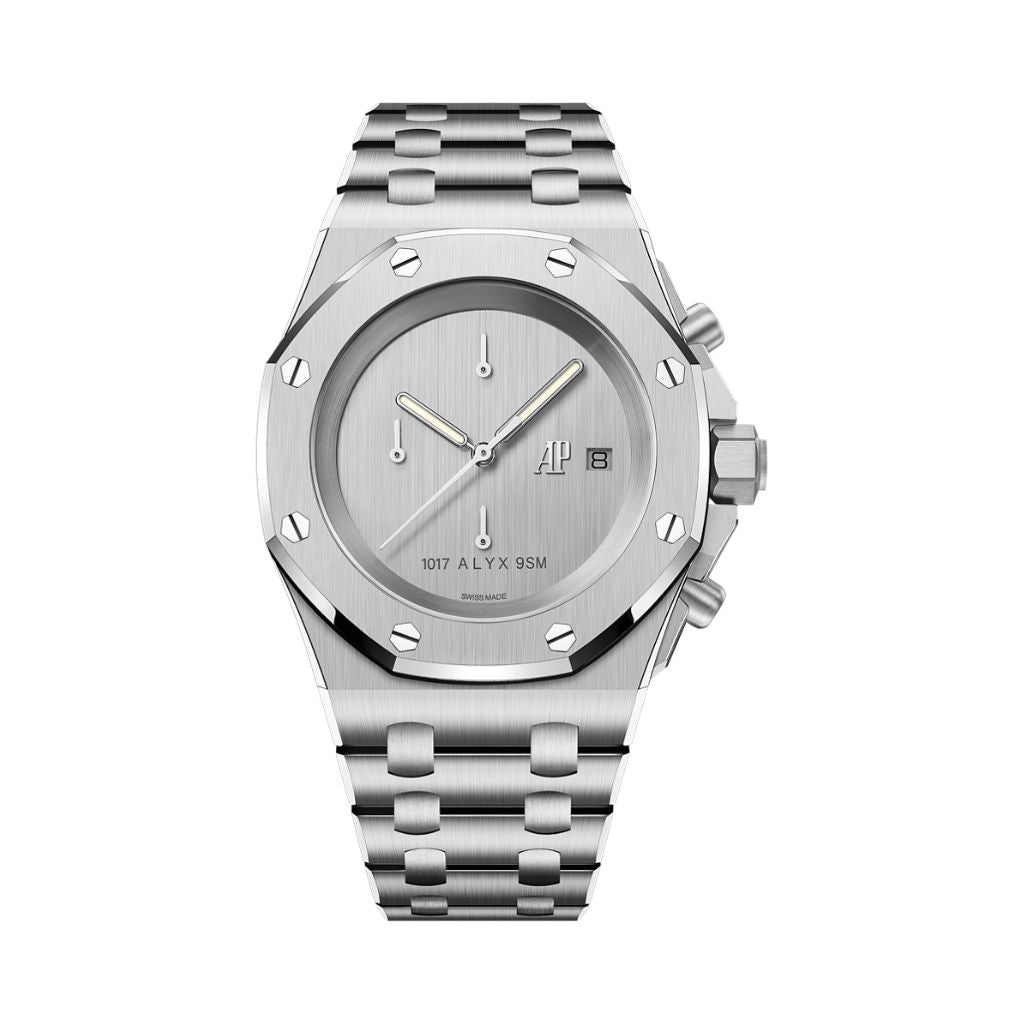 Audemars Piguet 掛時計　シルバー Audemars Piguet Royal Oak Offshore Selfwinding Chronograph 42 mm Silve