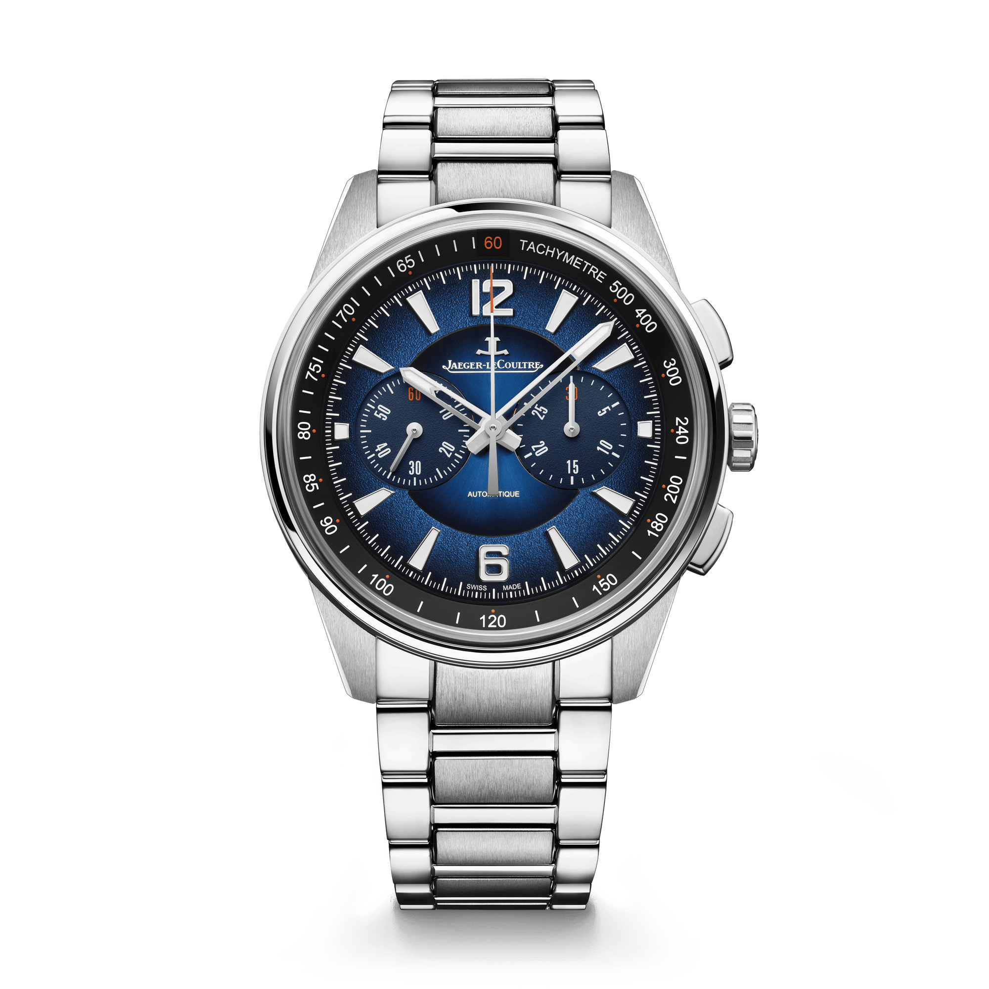 Jaeger-LeCoultre Polaris Chronograph 42 mm Blue Dial Stainless Steel Bracelet Q9028181 - WATCHXNYC
