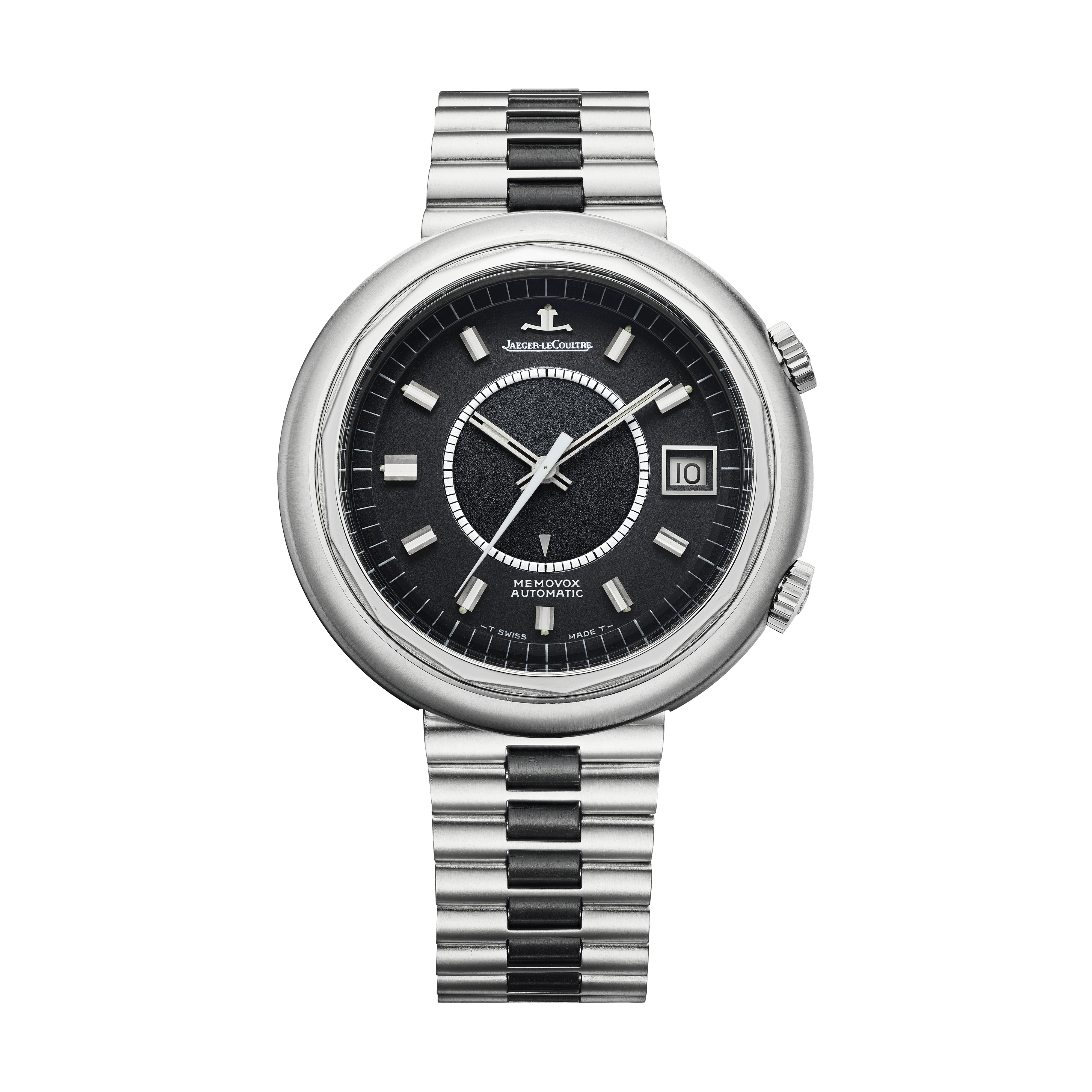 Jaeger-LeCoultre THE COLLECTIBLES Memovox Snowdrop 43 mm Black Dial St