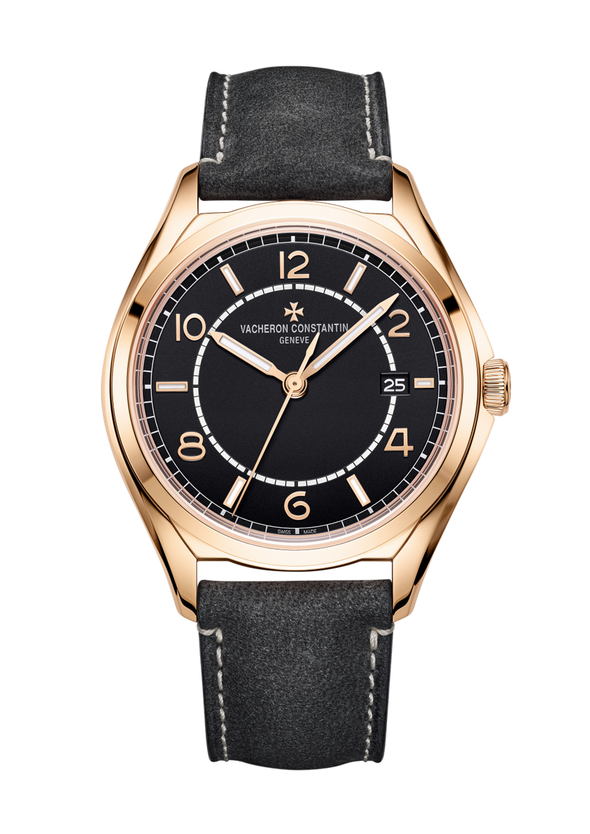 Vacheron Constantin Fiftysix self-winding 40 mm Black Dial 18K Pink Go
