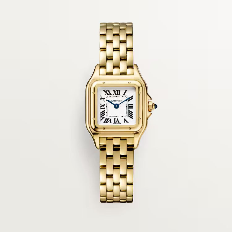 Cartier de Panthere 23mm x 30mm Small Yellow Gold Bracelet WGPN0047 - WATCHXNYC