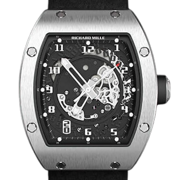 Richard Mille RM005 38 mm x 45 mm Transparent Dial Titanium Rubber Strap - WATCHXNYC