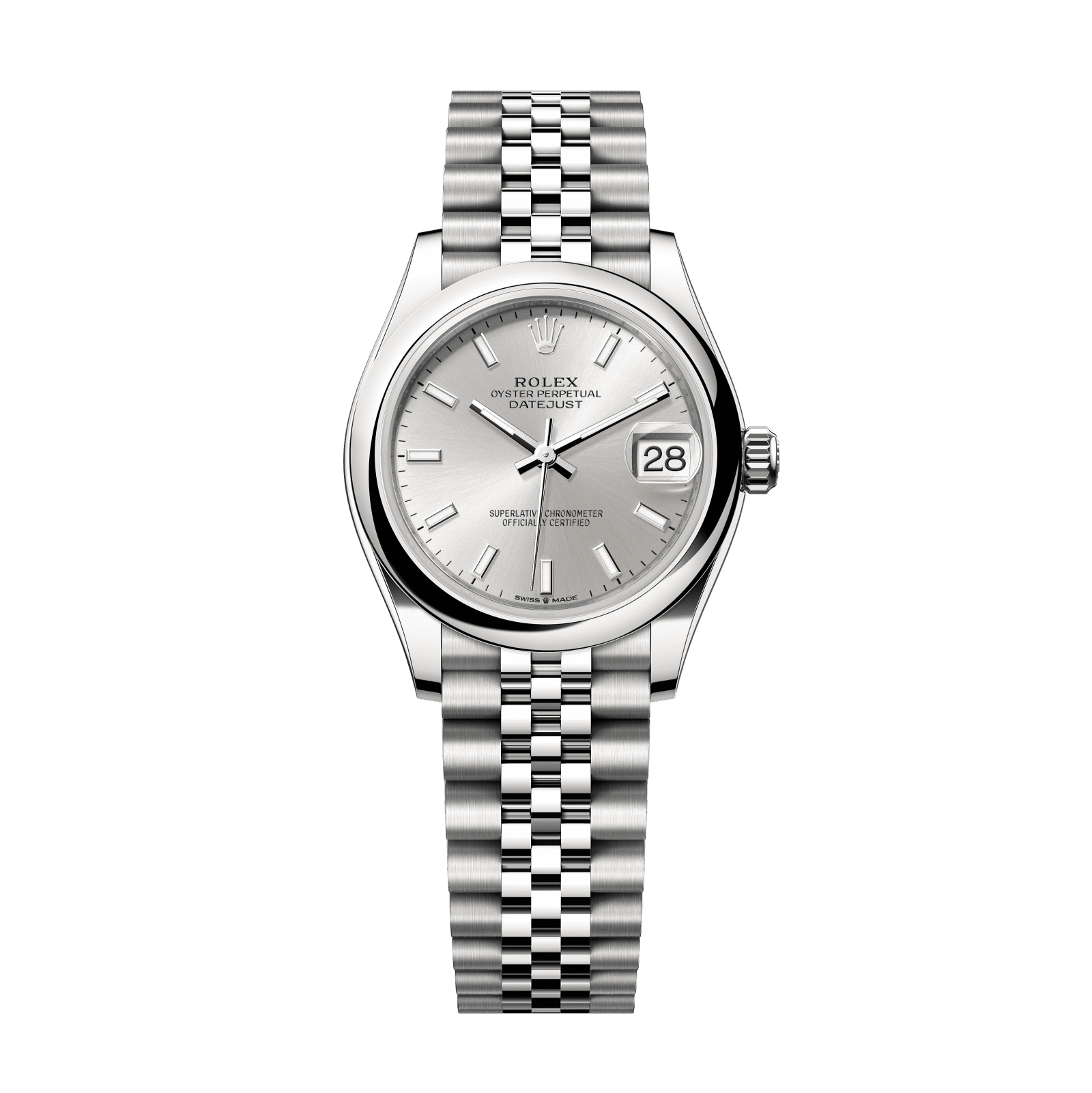 Rolex Datejust 31 mm Silver  Dial Oystersteel Jubilee Bracelet 278240-0006 - WATCHXNYC