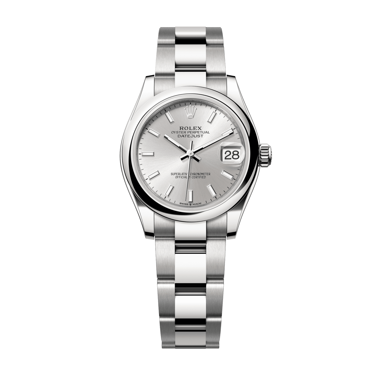 Rolex Datejust 31 mm Silver  Dial Oystersteel Oyster Bracelet 278240-0005 - WATCHXNYC