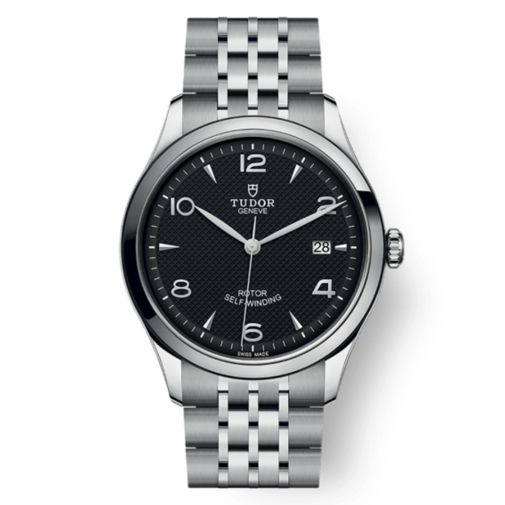 Tudor 1926 39 mm Black Dial Stainless Steel Bracelet M91550-0002 - WATCHXNYC