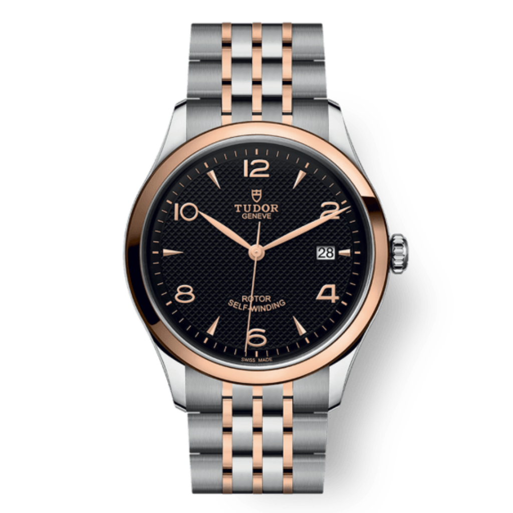 Tudor 1926 39 mm Black Dial Stainless Steel Bracelet M91551-0003 - WATCHXNYC