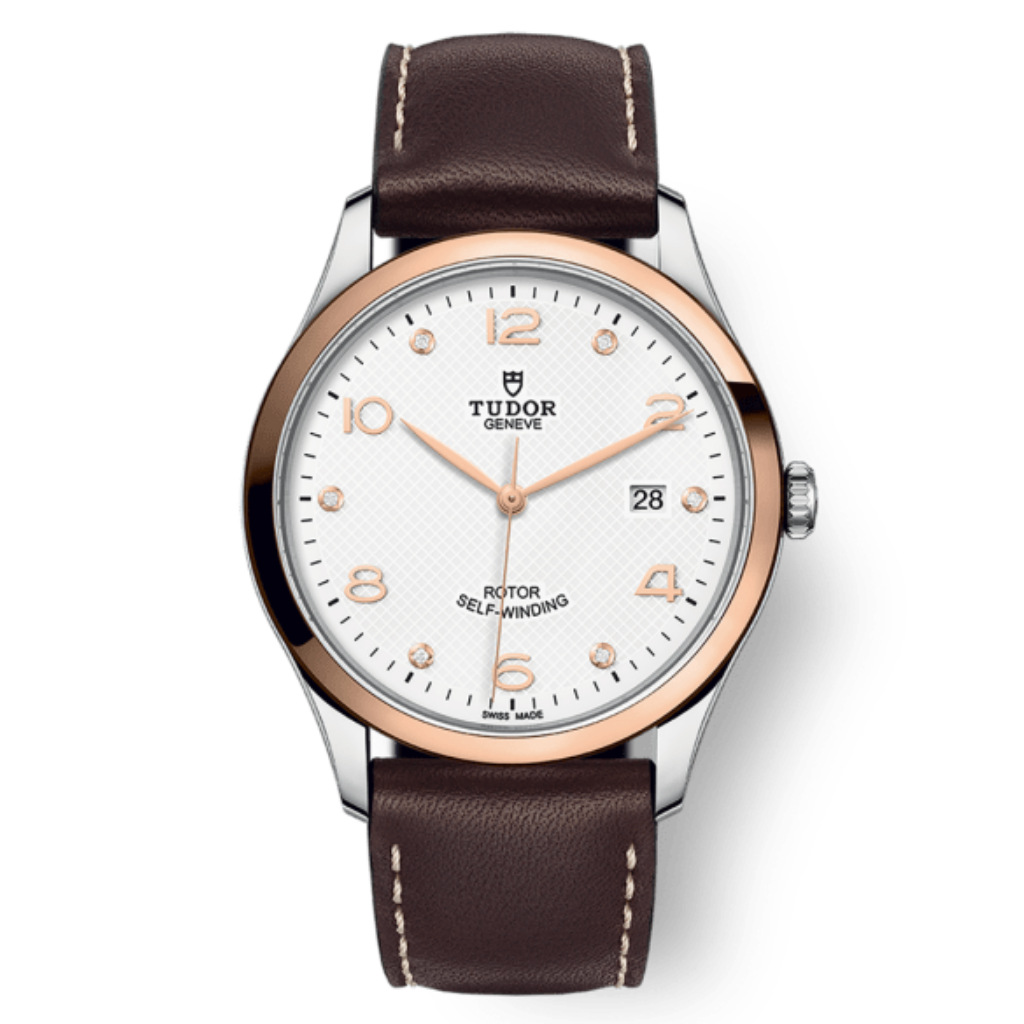 Tudor 1926 41 mm White Dial with Diamonds Stainless Steel Bracelet M91651-0012 - WATCHXNYC