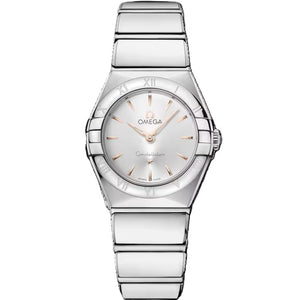 Omega Constellation Quartz 25mm Silver dial steel bracelet  131.10.25.60.02.002