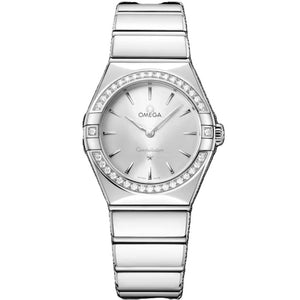 Omega Constellation 28mm Silver dial steel bracelet 131.15.28.60.02.001