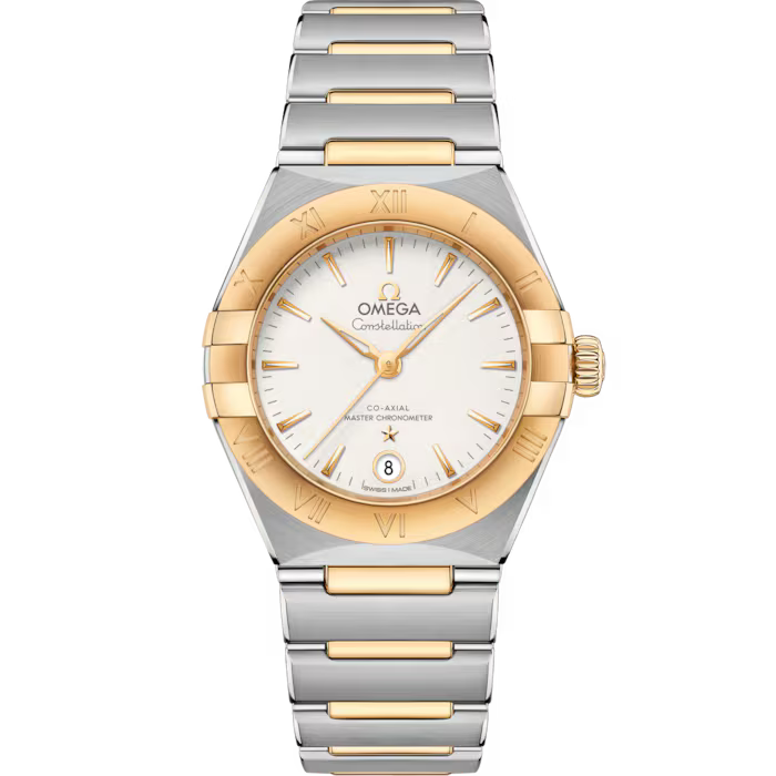 Omega Constellation Silver Dial Steel ‑Yellow Gold Bracelet 29 mm 131.20.29.20.02.002