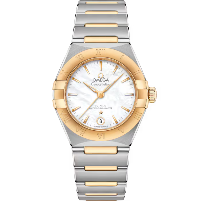 Omega Constellation White Dial Steel ‑ Yellow Gold Bracelet 29 mm 131.20.29.20.05.002