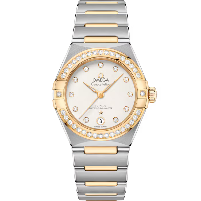 Omega Constellation Silver Dial Steel ‑ Yellow Gold Bracelet 29 mm 131.25.29.20.52.002