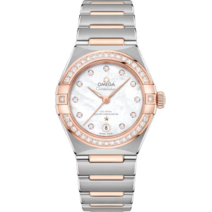 Omega Constellation White Dial Steel ‑ Sedna™ Gold Bracelet 29 mm 131.25.29.20.55.001