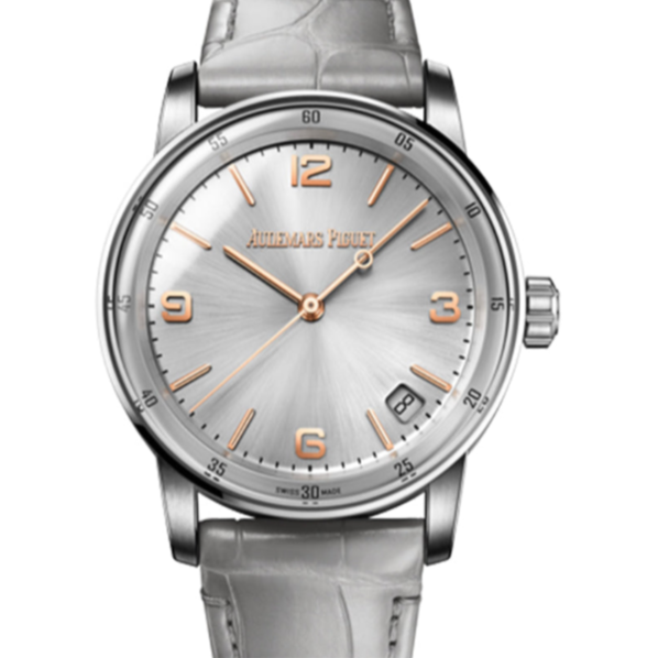 Audemars Piguet Code 11.59 41mm Grey Lacquered Dial White Gold 15210CR.OO.A009CR.01 - WATCHXNYC