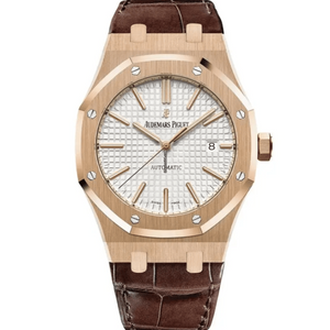 Audemars Piguet Royal Oak 41mm Silver Dial Rose Gold 15400OR.OO.D088CR.01