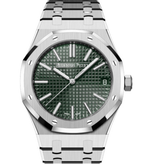 Audemars Piguet Royal Oak 41mm Khaki Green Dial Stainless Steel Bracelet 15510ST.OO.1320ST.04
