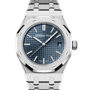 Audemars Piguet Royal Oak 37mm Bleu Nuit Nuage 50 Dial Stainless Steel Bracelet 15550ST.OO.1356ST.02
