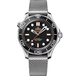 Omega Seamaster Diver 300M 42mm Black dial steel bracelet 210.30.42.20.01.018