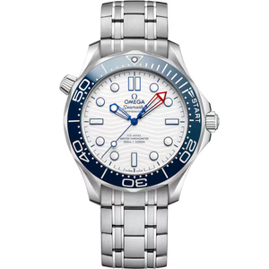 Omega Seamaster Diver 300M White Dial Steel Bracelet 42 mm 210.30.42.20.04.002