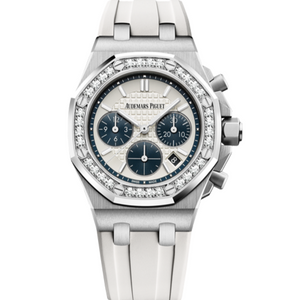 Audemars Piguet Royal Oak Offshore 37mm White Stainless Steel Dial White Strap 26231ST.ZZ.D010CA.01