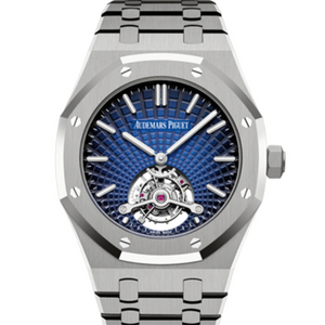 Audemars Piguet Royal Oak Tourbillon 41mm Blue Dial Titanium Bracelet 26522TI.OO.1220TI.01