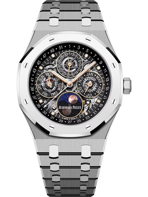 Audemars Piguet Royal Oak Selfwinding Perpetual Calendar Sapphire Dial Titanium Bracelet 41 mm 26685XT.OO.1320XT.01