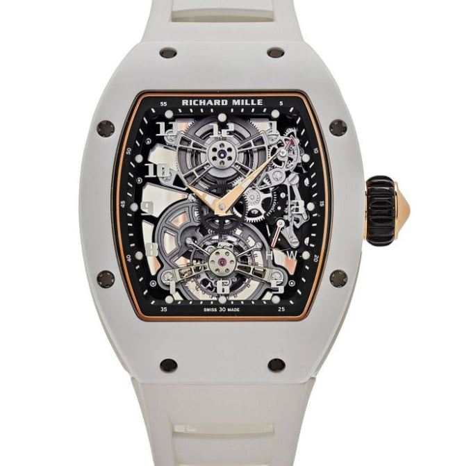 Richard Mille RM17-01 White Ceramic Tourbillon 48.15 mm x 40.10 mm