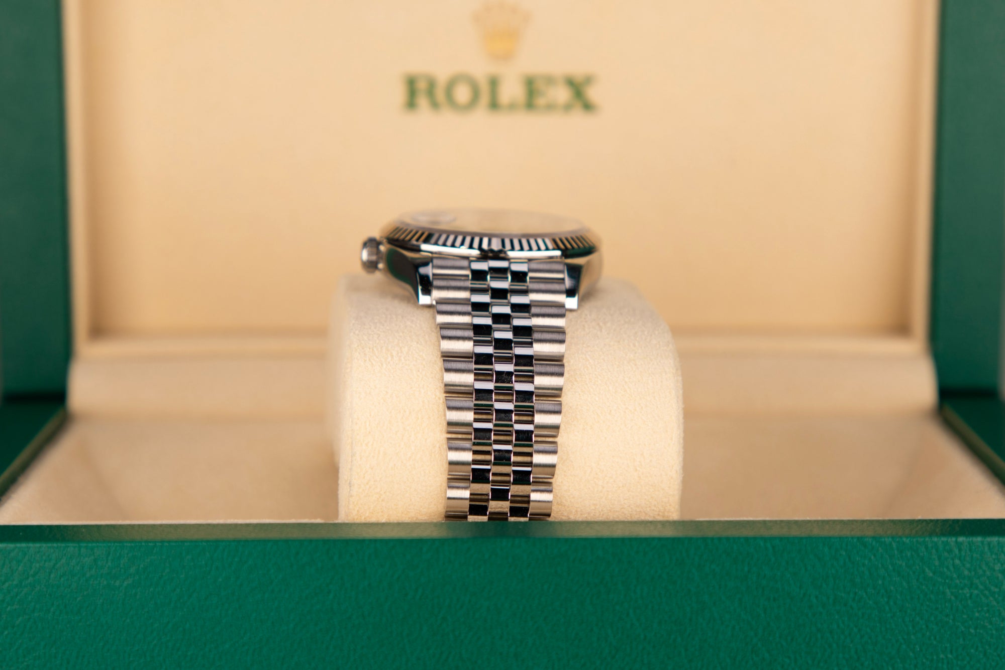 Rolex Datejust 36 36mm Bright Blue  Dial Oystersteel and White Gold Jubilee Bracelet 126234-0017 - WATCHXNYC