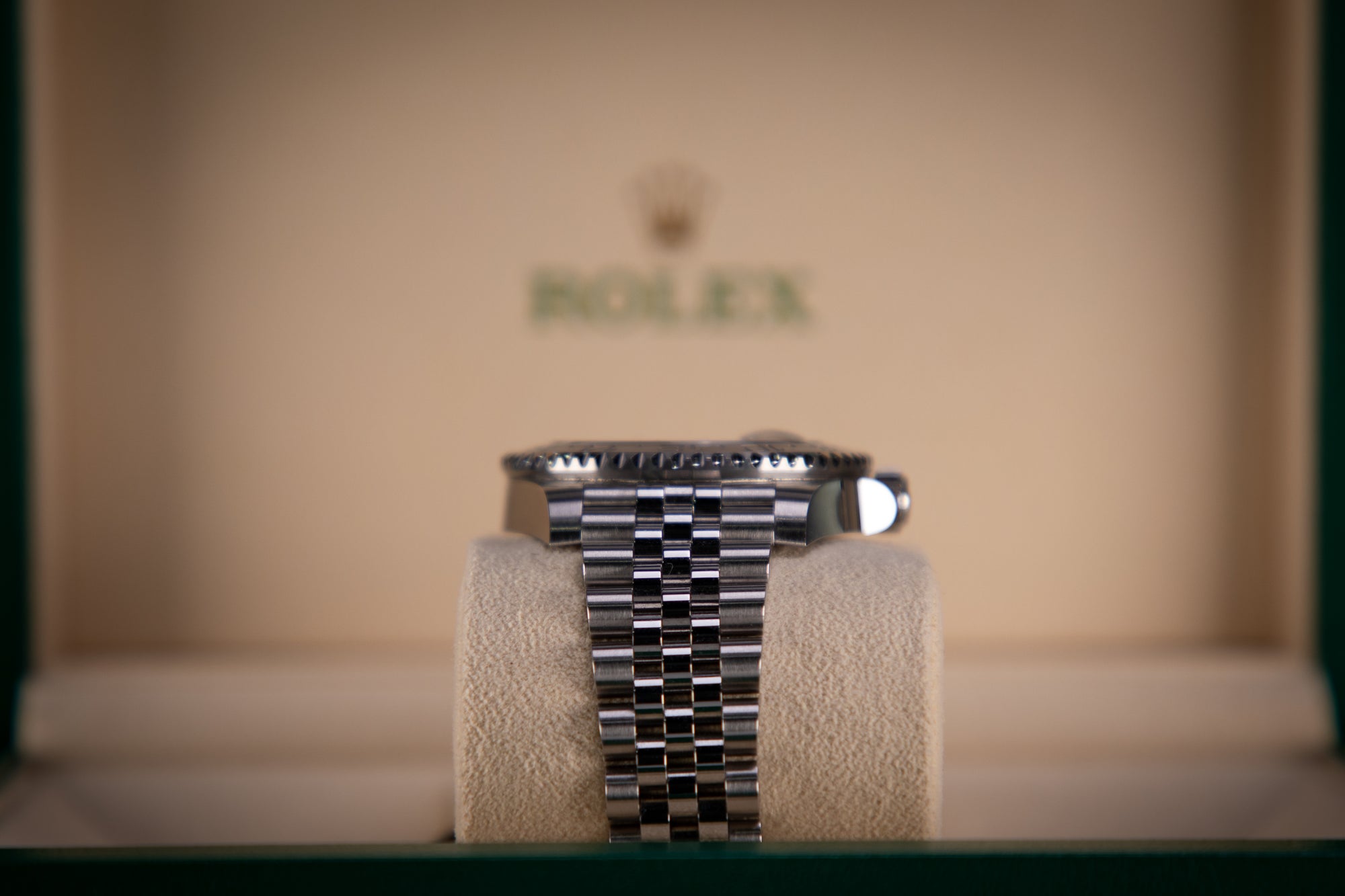 Rolex GMT-Master II Bruce Wayne 40 mm Black Dial Oystersteel Jubilee Bracelet 126710grnr-0003 - WATCHXNYC