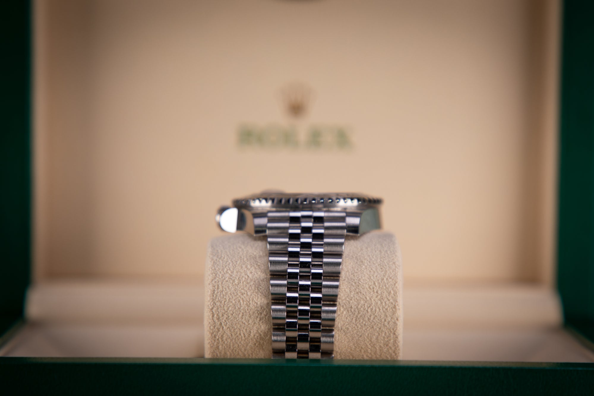 Rolex GMT-Master II Bruce Wayne 40 mm Black Dial Oystersteel Jubilee Bracelet 126710grnr-0003 - WATCHXNYC