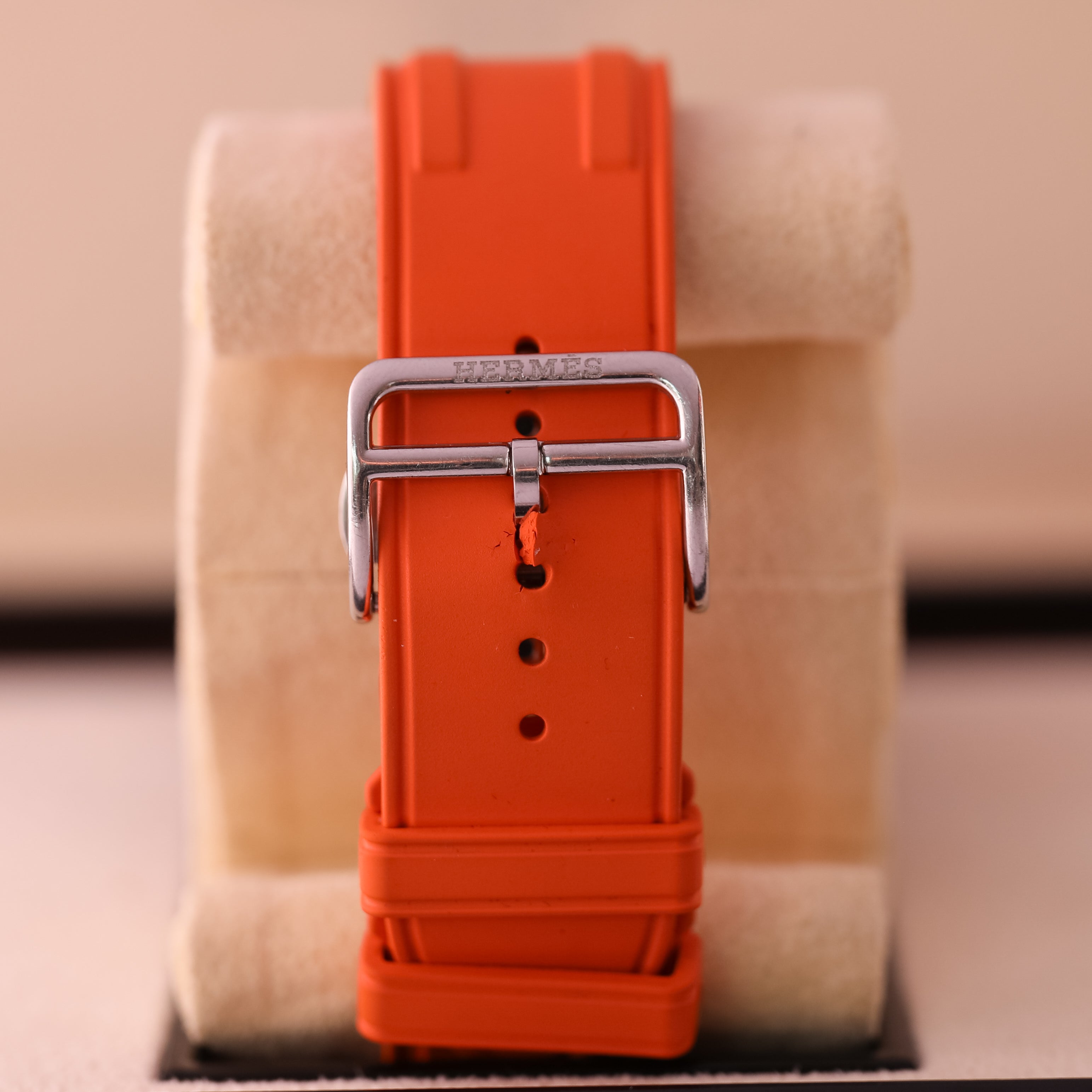Hermes Clipper Diver Chronograph Grey Automatic Winding 42mm Orange Ru