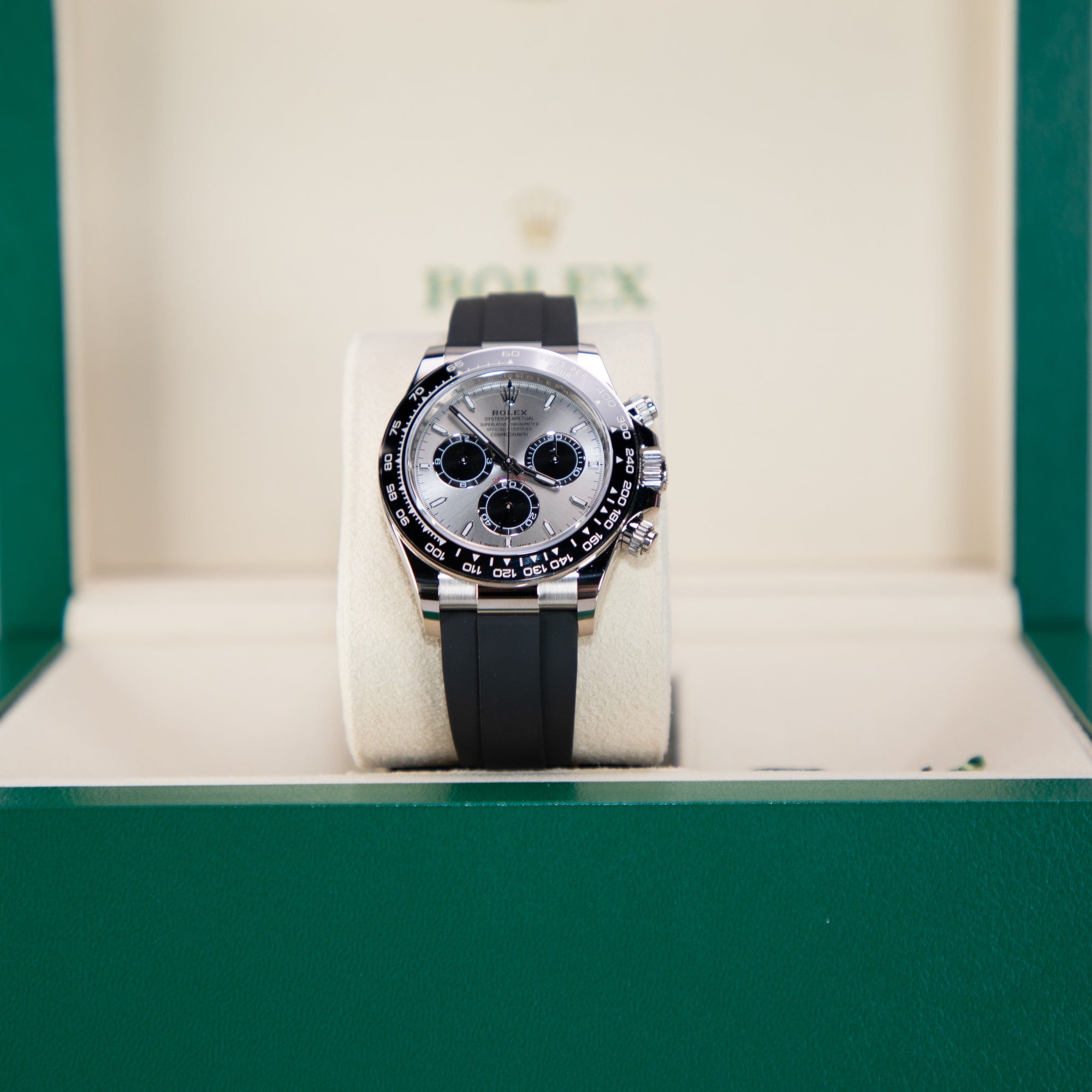 Rolex Cosmograph Daytona 40mm Ghost White Gold 126519LN - WATCHXNYC