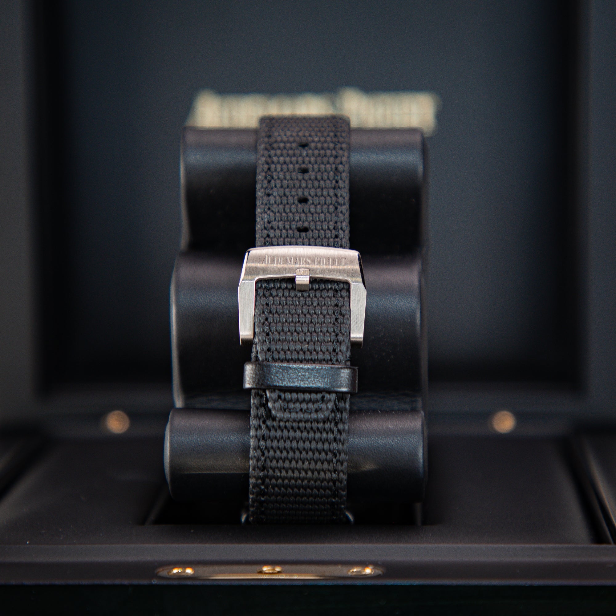 Audemars Piguet Code 11.59 by Audemars Piguet Starwheel 41 mm Blue  Dial Black Ceramic Rubber-Coated Strap 15212NB.OO.A002KB.01