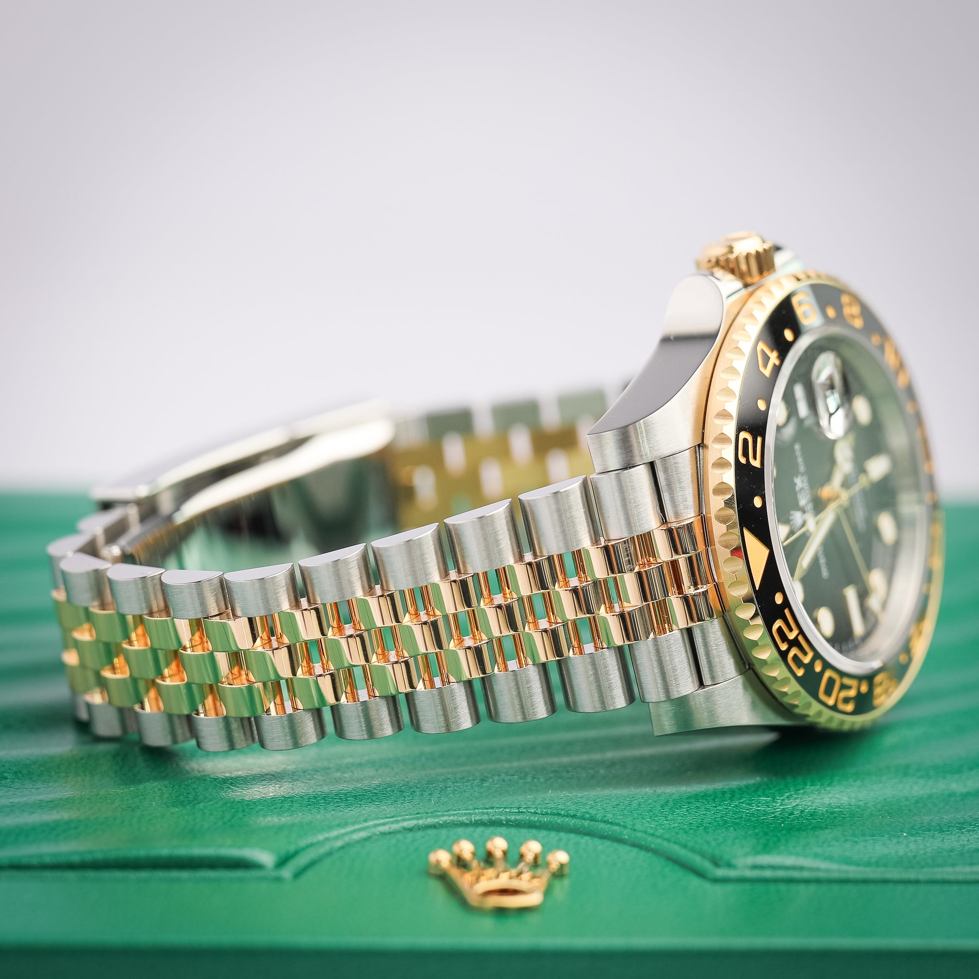Rolex Black GMT Master || Jubilee TT 126713GRNR - WATCHXNYC