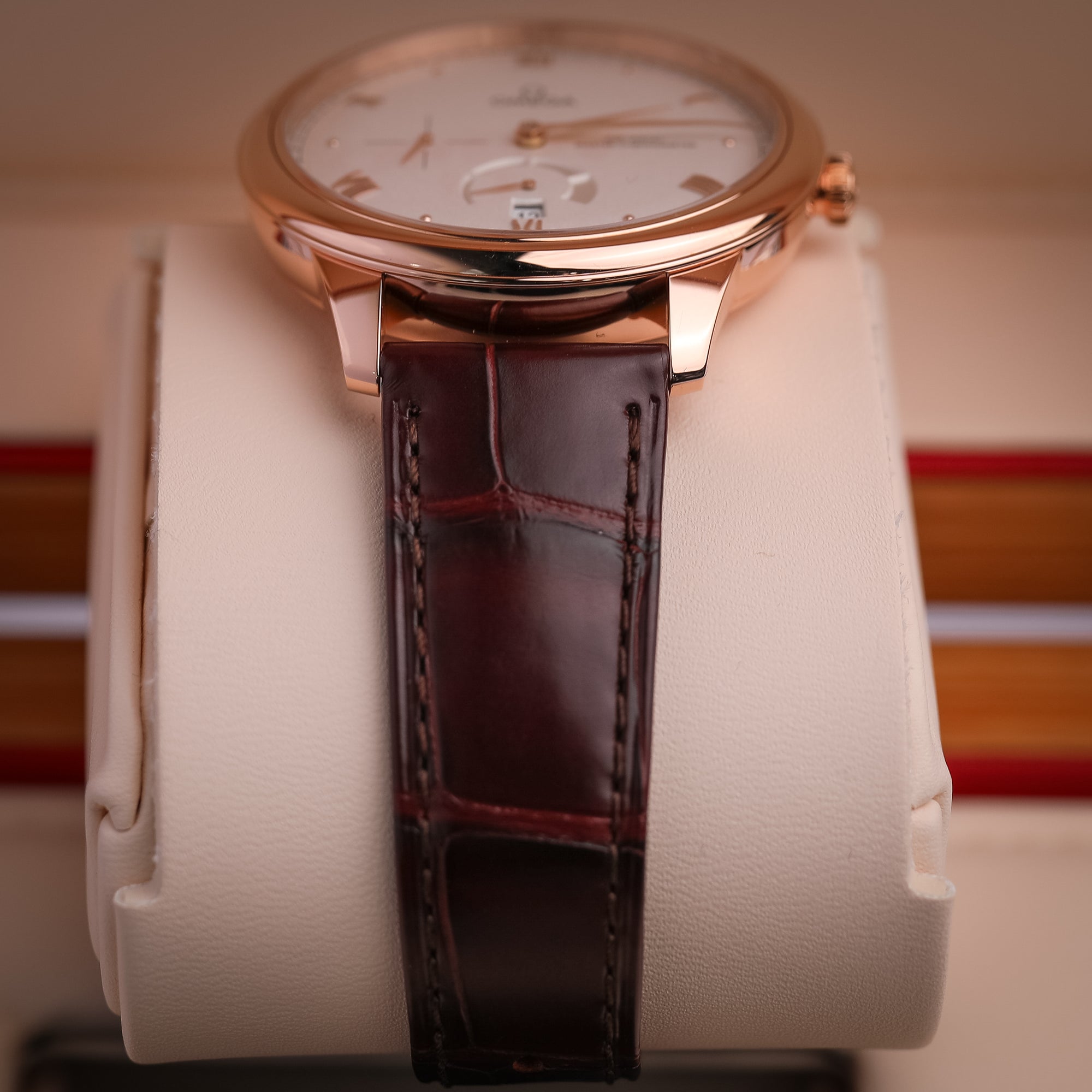 Omega De Ville Prestige 41 mm Silver Dial Sedna™ 18k Rose Gold Strap 434.53.41.21.02.001 - WATCHXNYC
