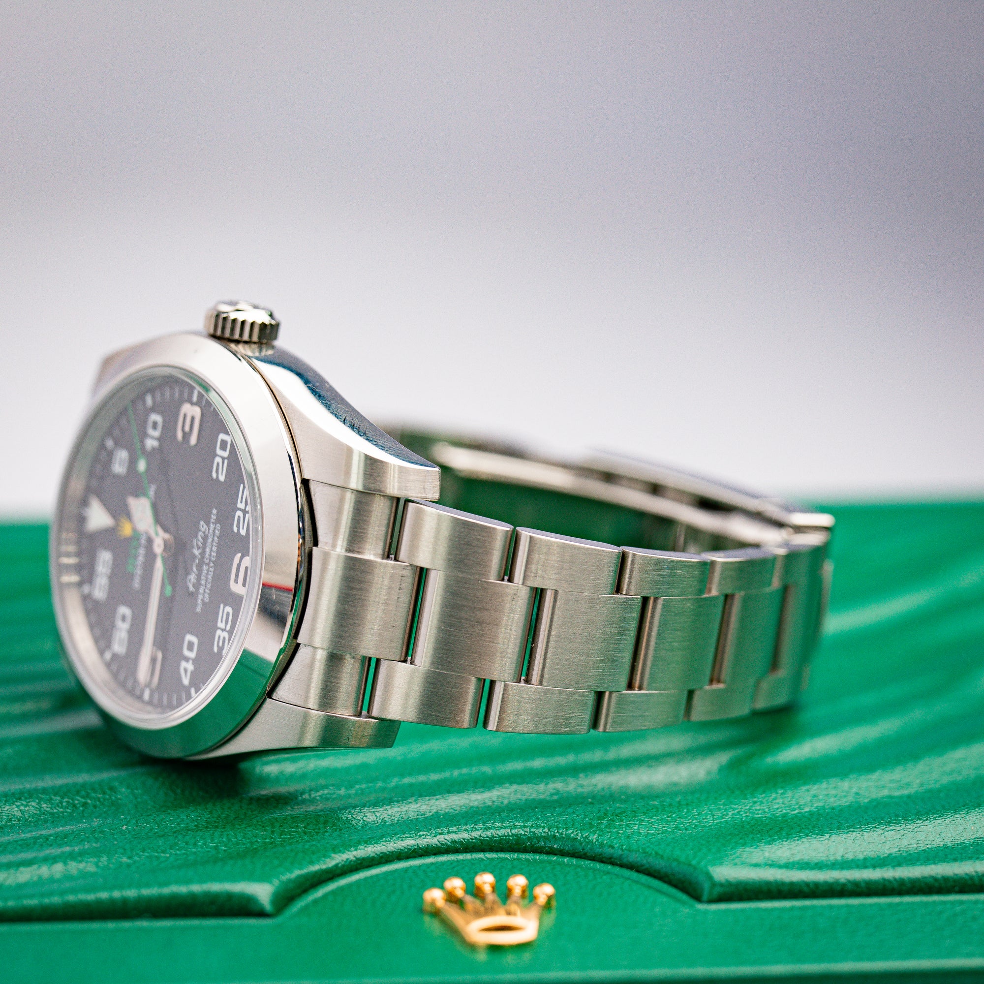 Rolex Airking 40mm Stainless Steel 126900 - WATCHXNYC