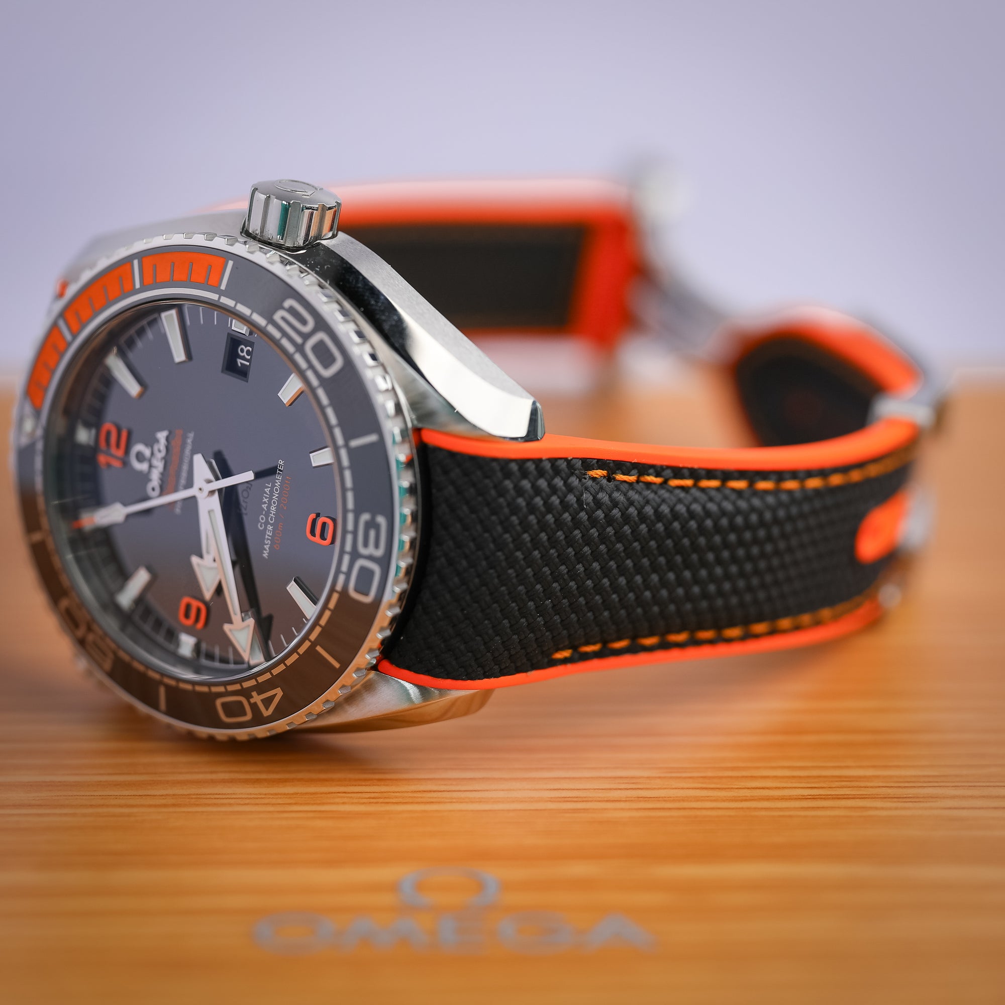 Omega Seamaster Planet Ocean 600M 43.5 mm Black Dial Stainless Steel Strap 215.32.44.21.01.001 - WATCHXNYC