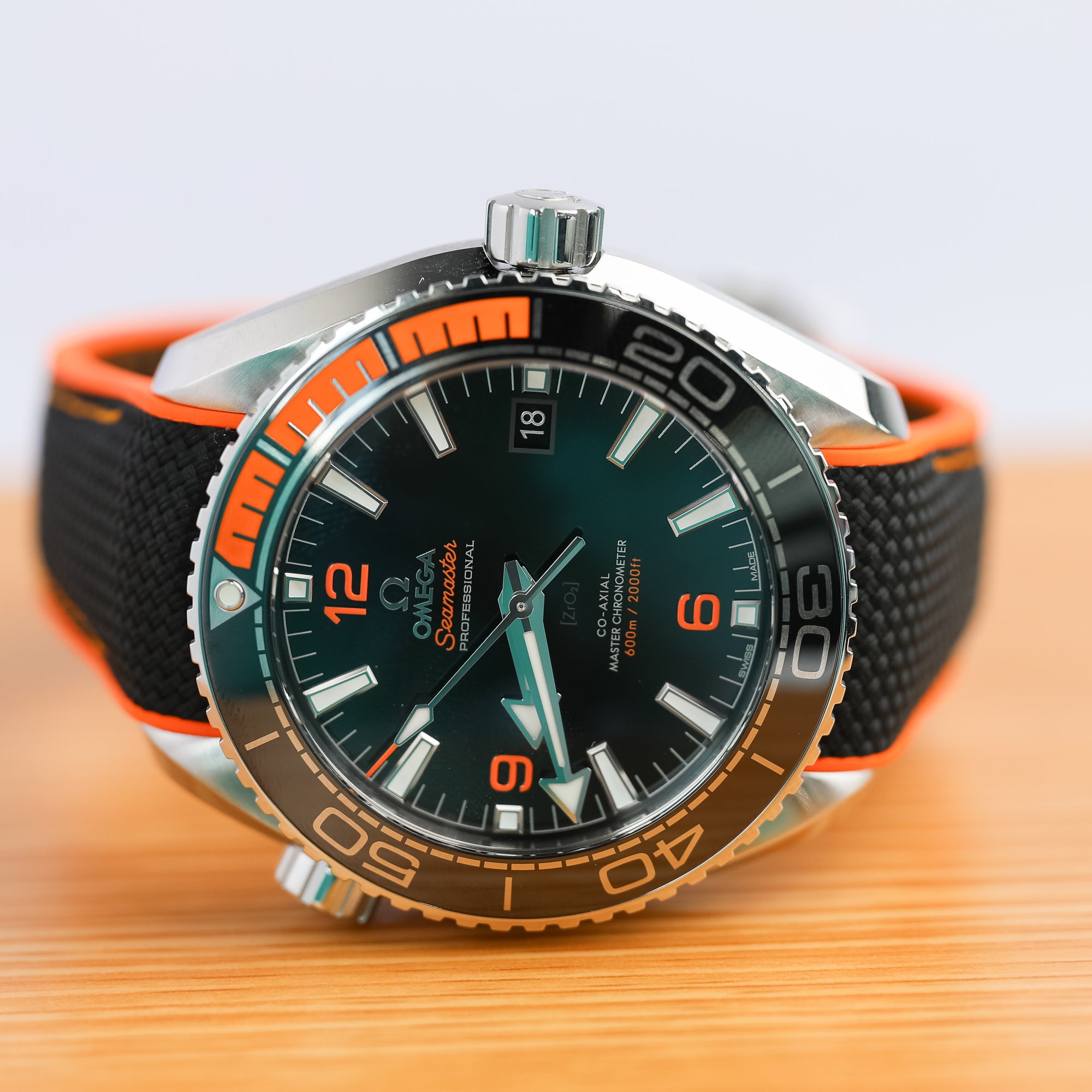 Omega Seamaster Planet Ocean 600M 43.5 mm Black Dial Stainless Steel Strap 215.32.44.21.01.001 - WATCHXNYC