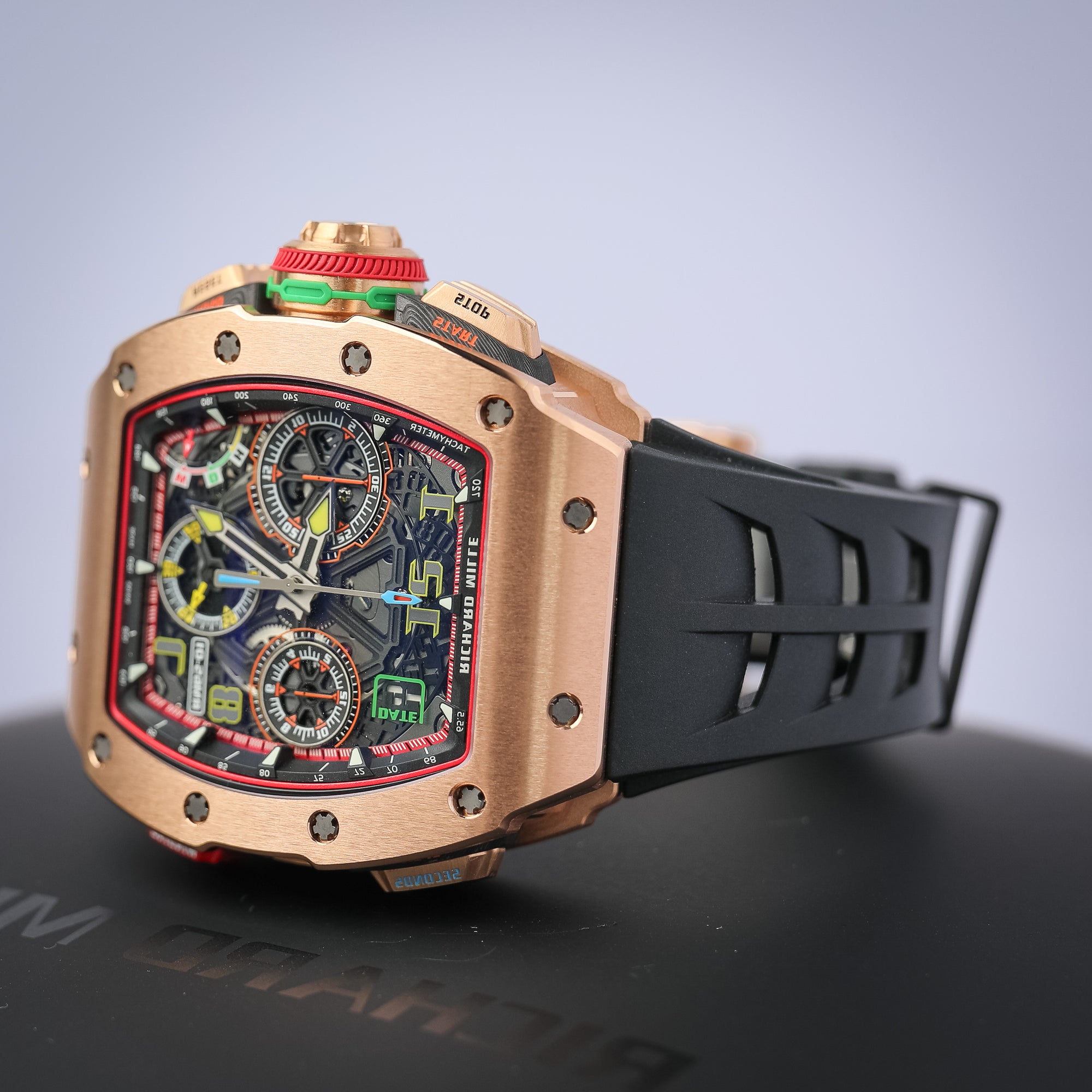 Richard Mille RM65-01 Split Seconds Chronograph Rubber Strap - WATCHXNYC