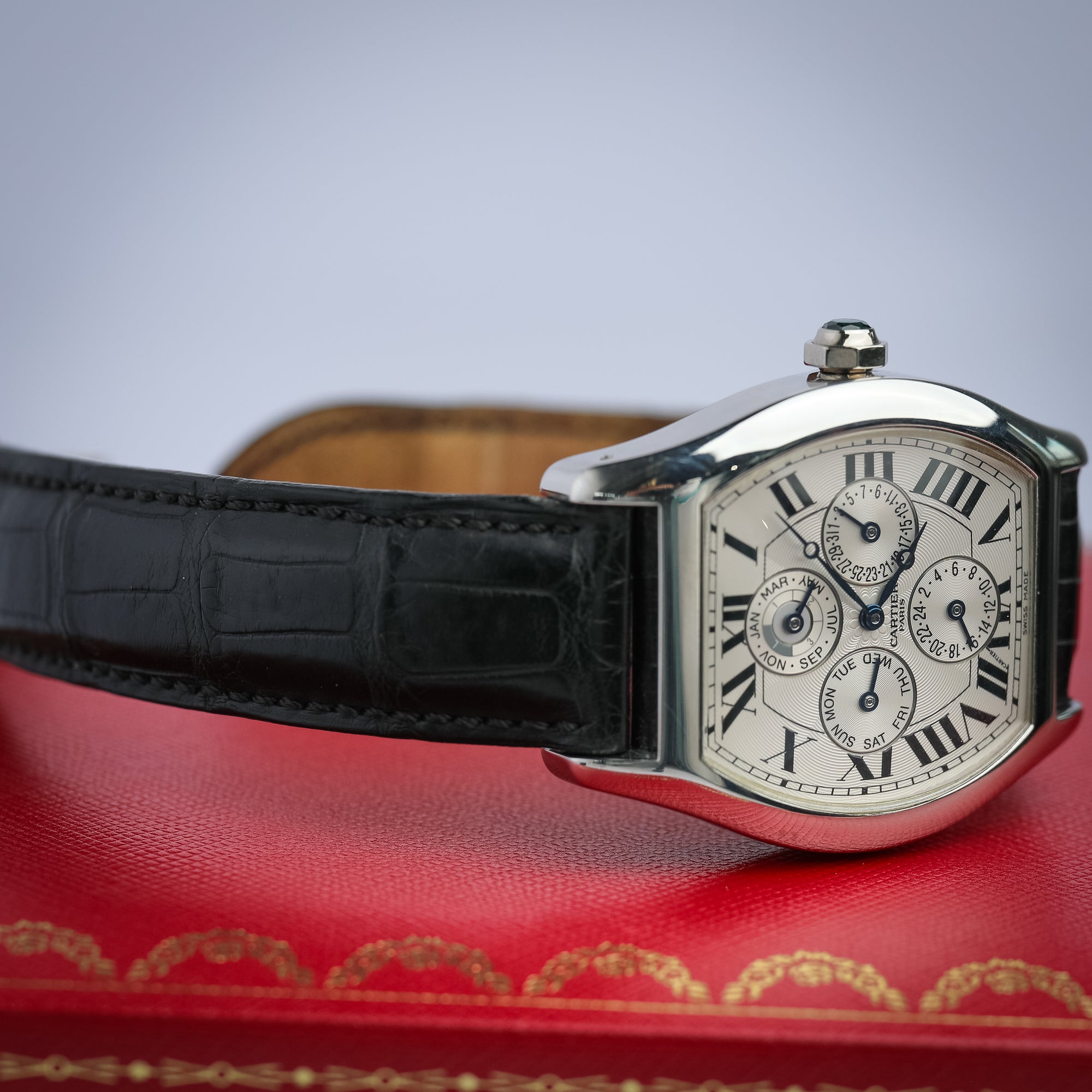 Cartier Tortue Perpetual Calendar W1540551 - WATCHXNYC