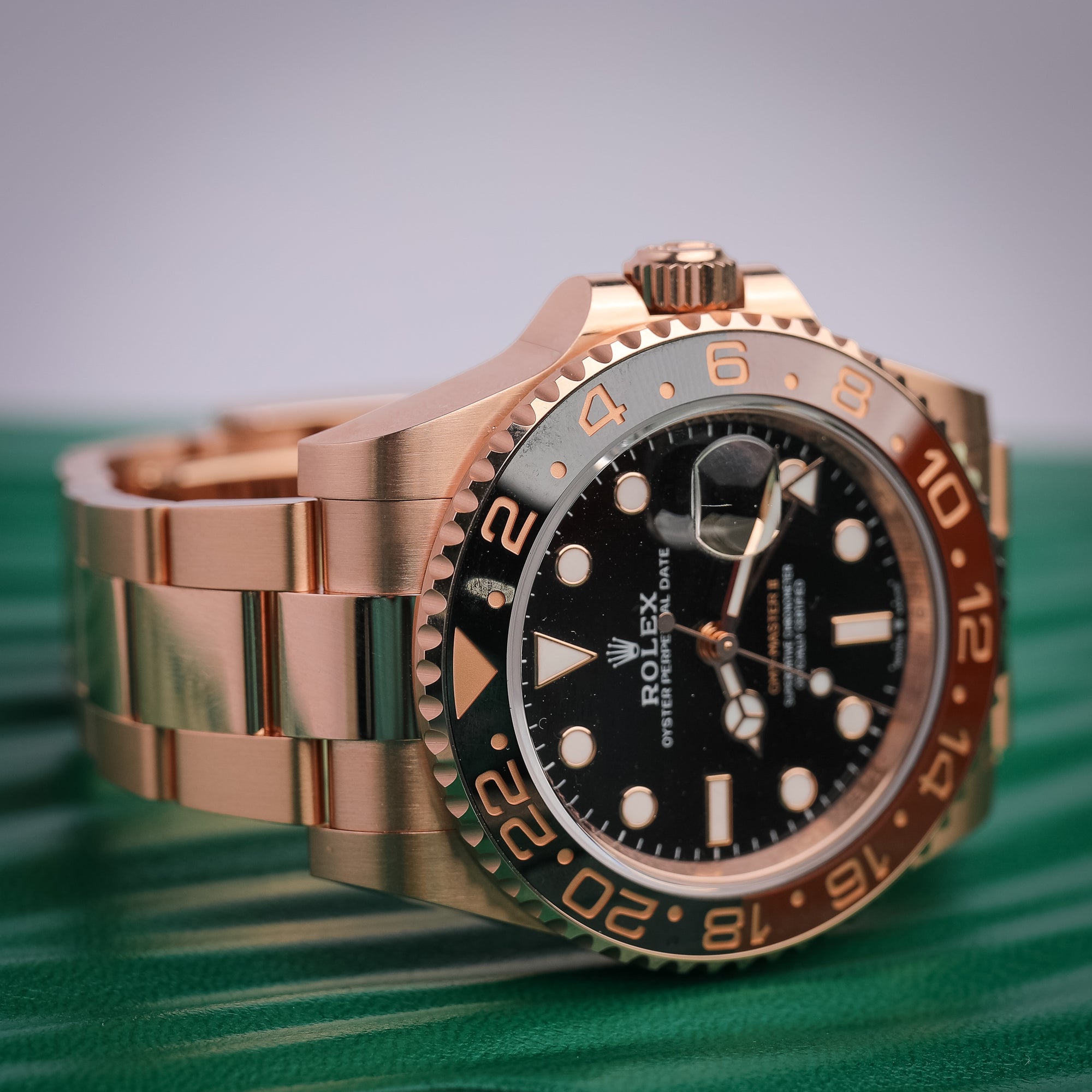 2025 Rolex GMT Master || &#39;&#39;Root Beer&#39;&#39; 40mm 126715CHNR - WATCHXNYC