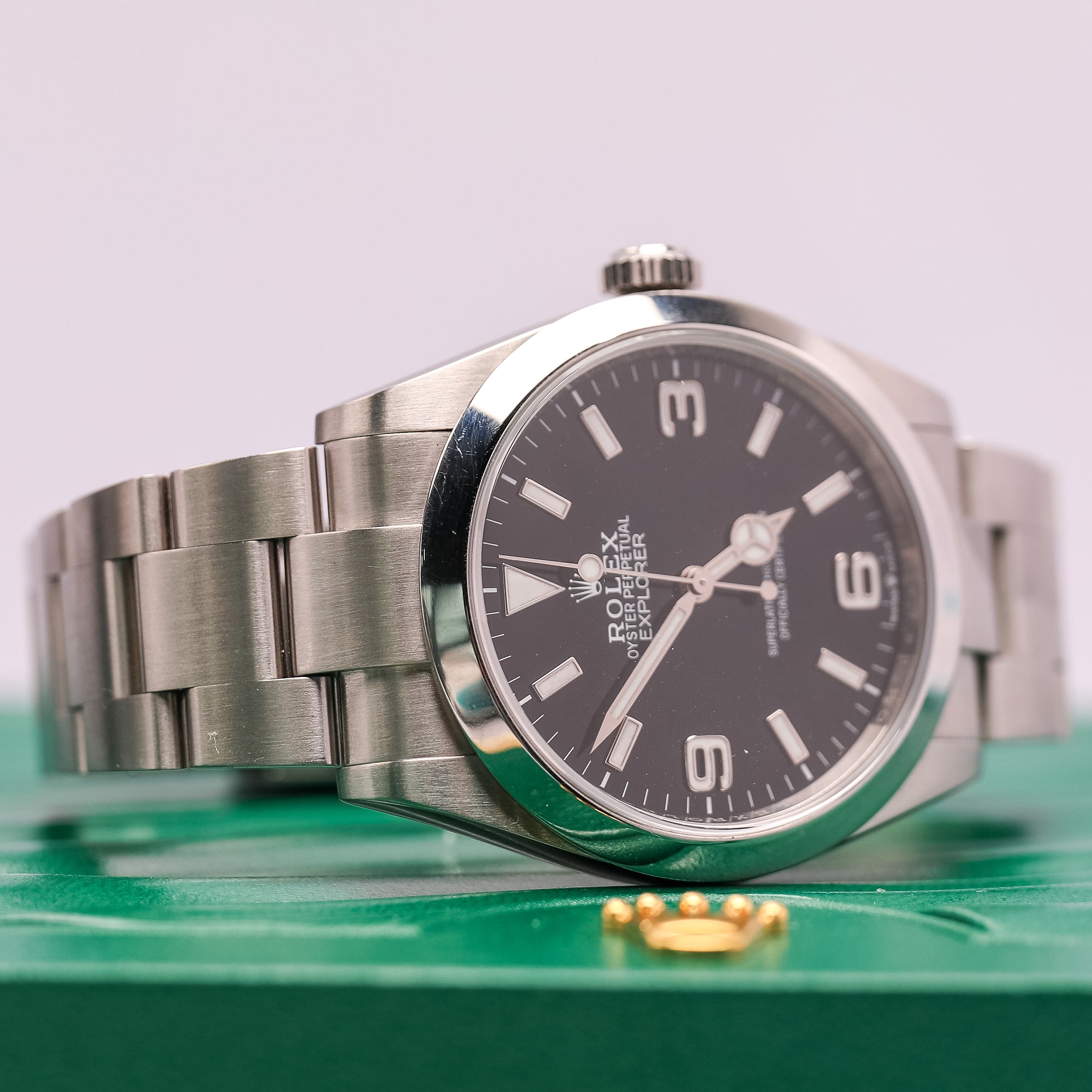 Rolex Explorer Black Stainless Steel 224270 40mm - WATCHXNYC